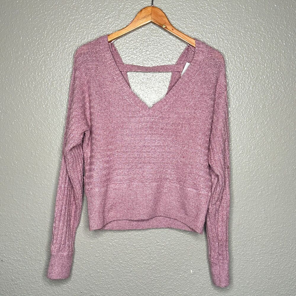 Pink Rose Blush pink Cross back sweater Small